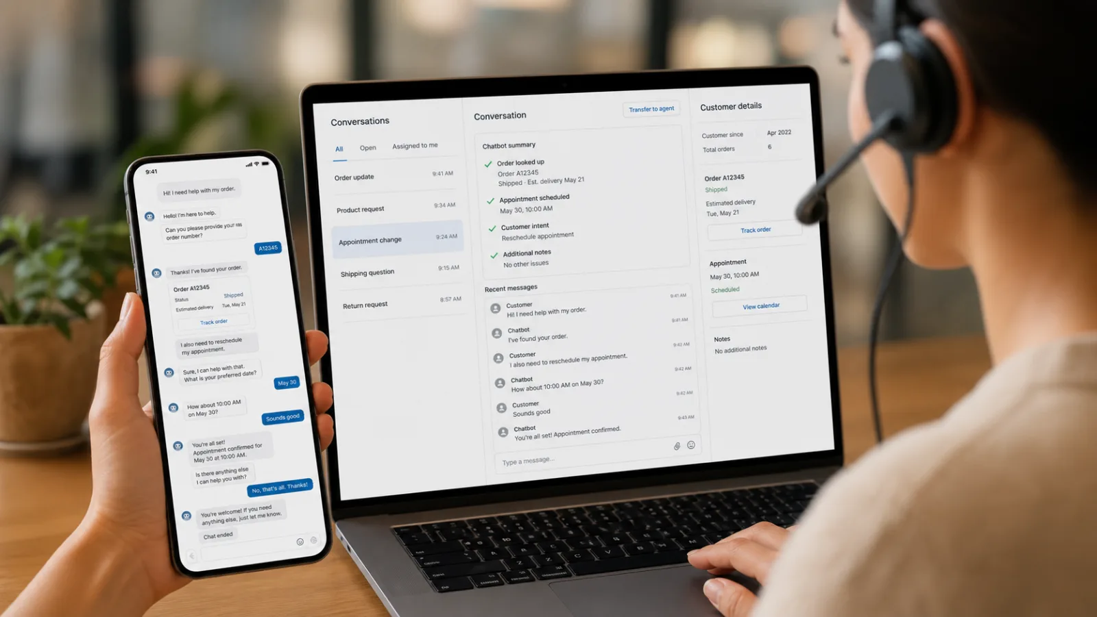 Chatbots & Automação
